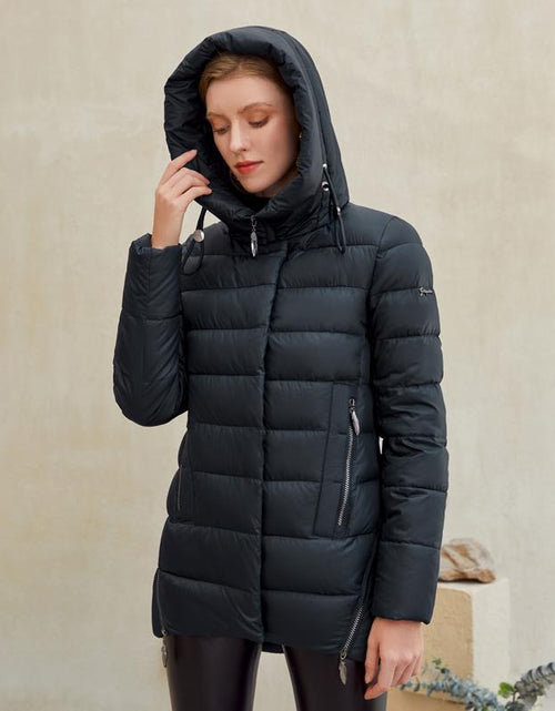 Load image into Gallery viewer, Women warm hooded winter coat women jacket casual parkas jacket - buyzen
