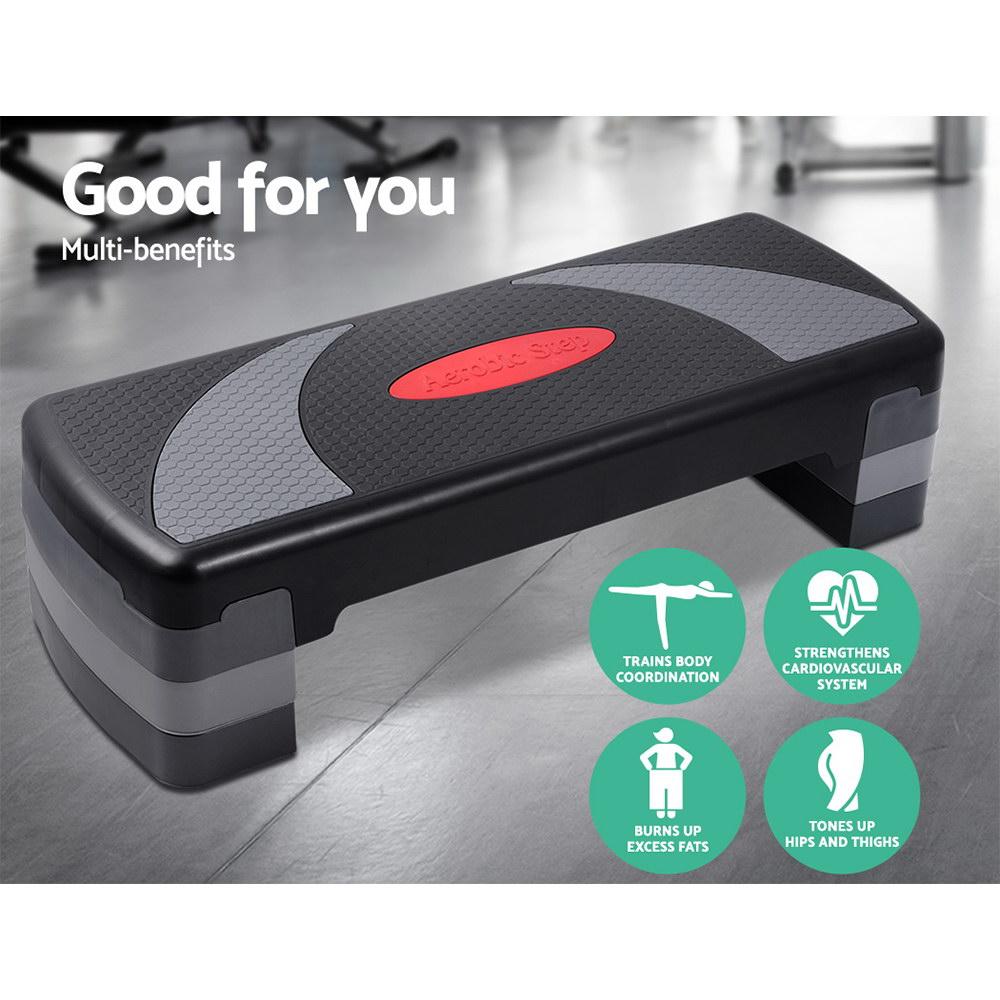 Everfit 3 Level Aerobic Step Bench - buyzen