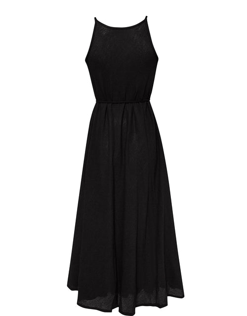 Load image into Gallery viewer, CALLIE MAXI DRESS - BLACK - buyzen
