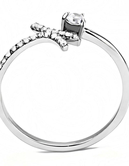 Load image into Gallery viewer, DA145 - High polished (no plating) Stainless Steel Ring with AAA Grade - buyzen
