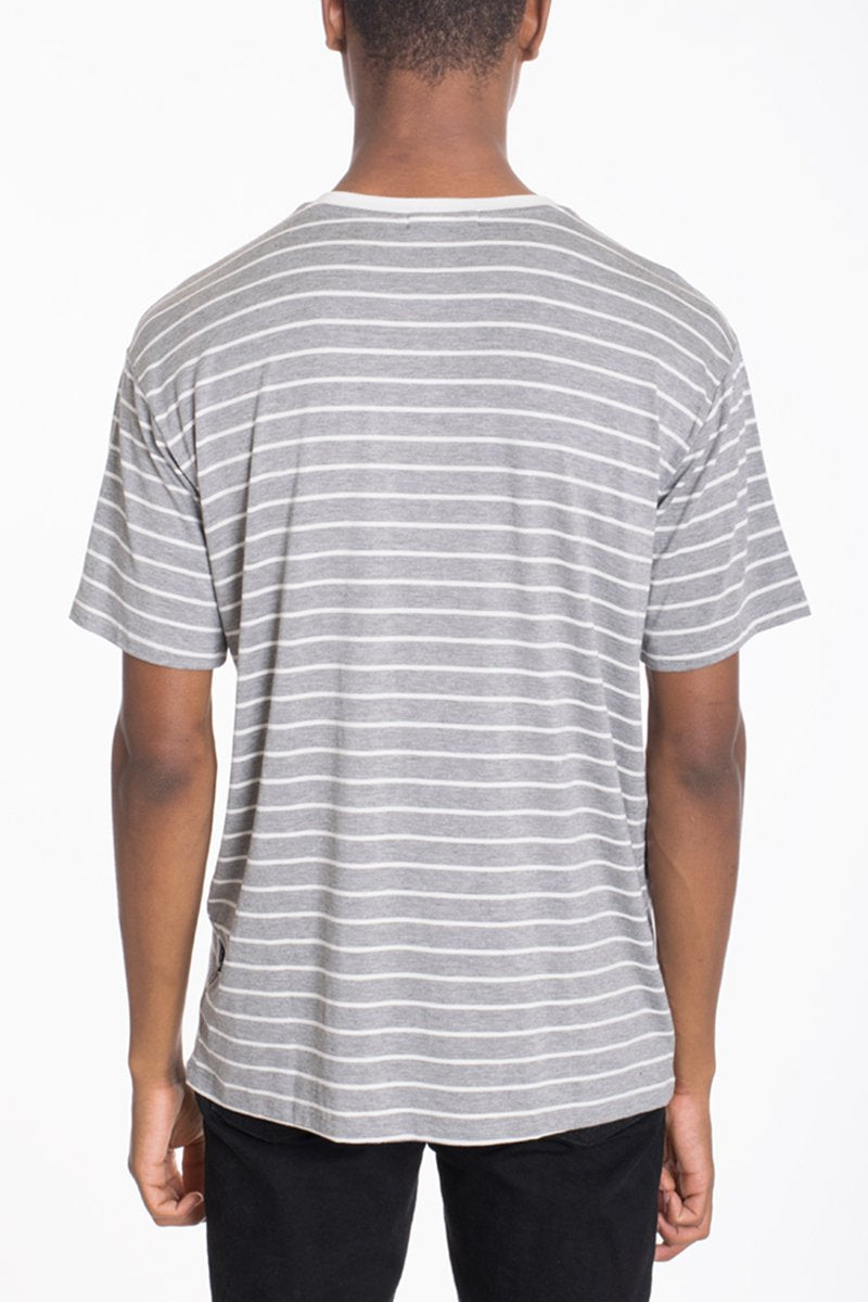 COTTON STRIPED TEE - buyzen