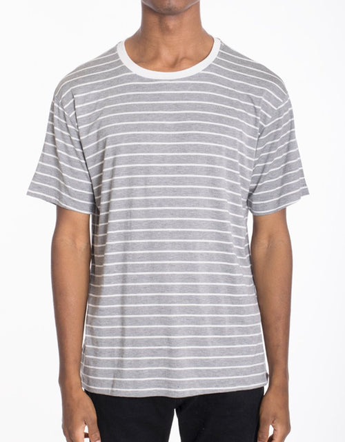 Load image into Gallery viewer, COTTON STRIPED TEE - buyzen
