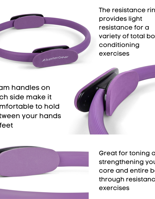 Load image into Gallery viewer, Pilates Resistance Ring for Strengthening Core Muscles - buyzen
