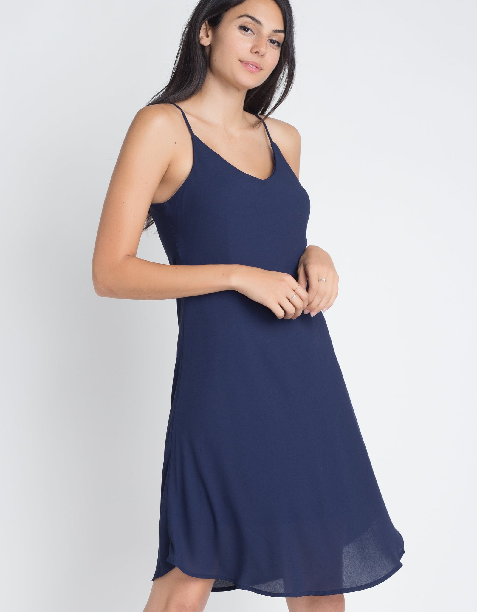 Women's Casual Sleeveless Flowy Dress - buyzen