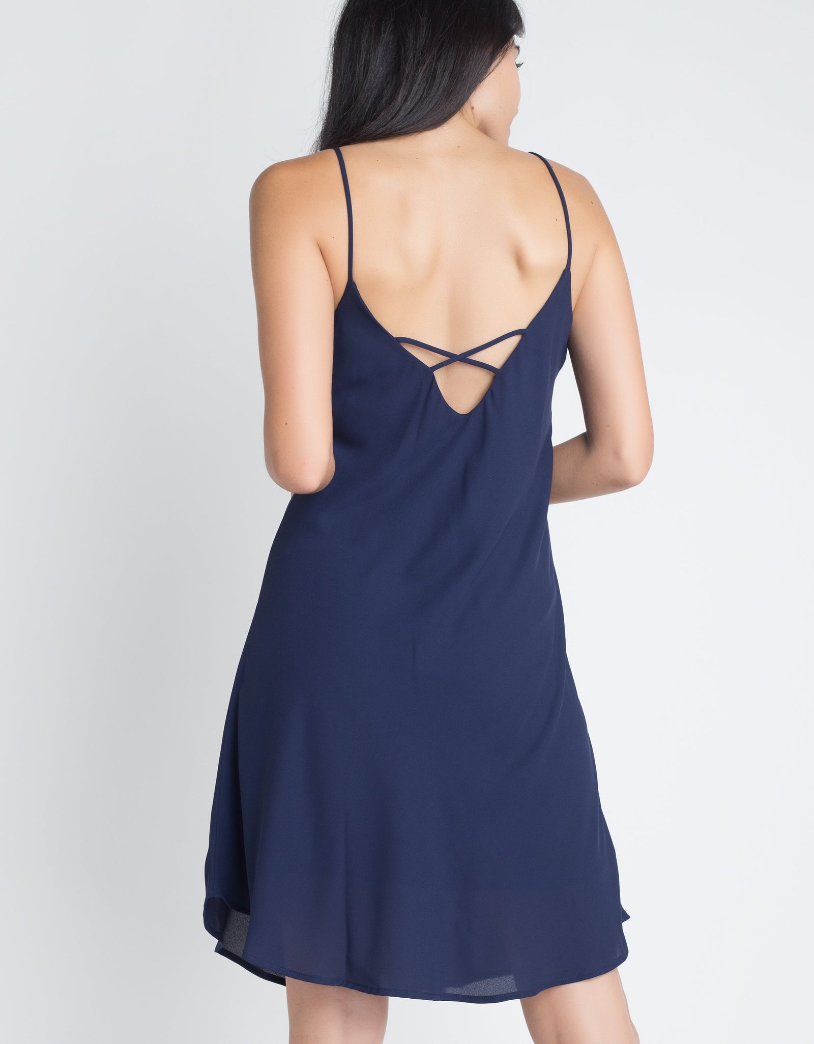 Women's Casual Sleeveless Flowy Dress - buyzen