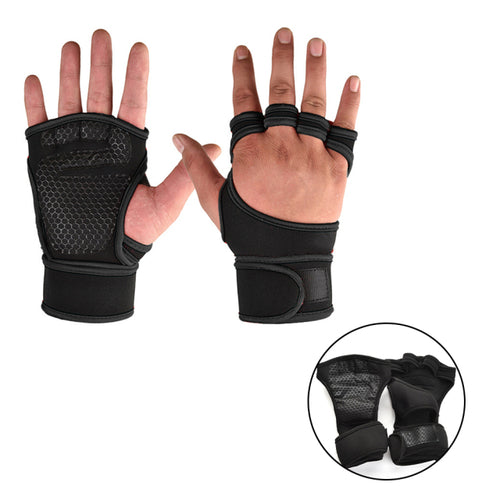 Load image into Gallery viewer, New 1 Pair Weight Lifting Training Gloves Women Men Fitness Sports - buyzen
