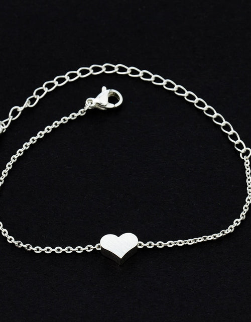 Load image into Gallery viewer, Tiny Heart Bracelet For Women Stainless Steel - buyzen
