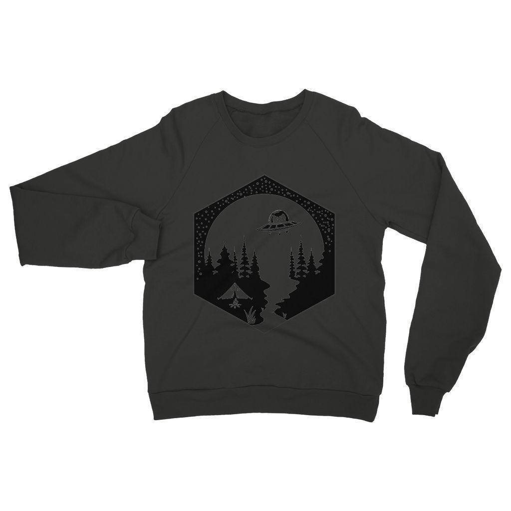 Cats Camping Womens Sweatshirt - buyzen