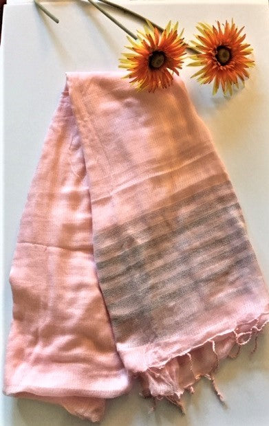 Load image into Gallery viewer, Women&#39;s Handloom Scarf- Pink Color From RSV Global Inc - buyzen
