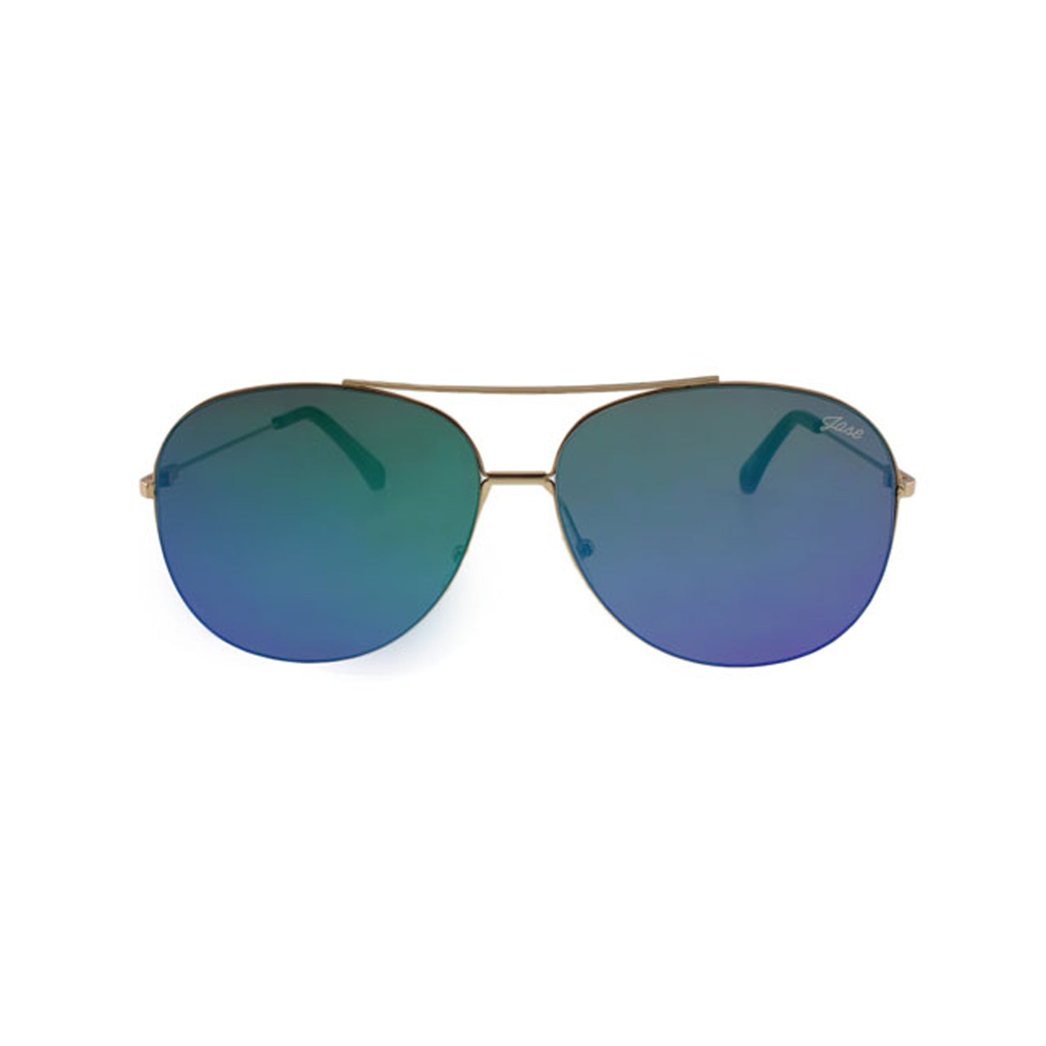 Jase New York Justice Sunglasses in Gold - buyzen