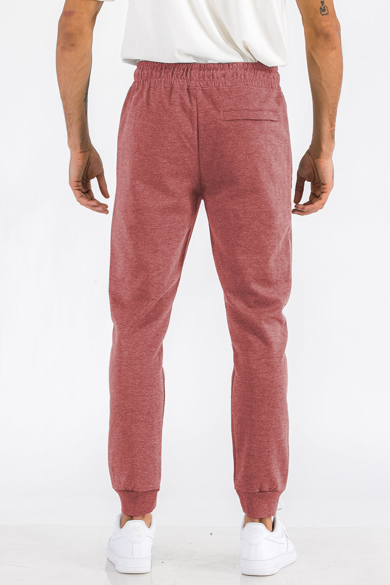 HEATHERED COTTON SWEATS - buyzen