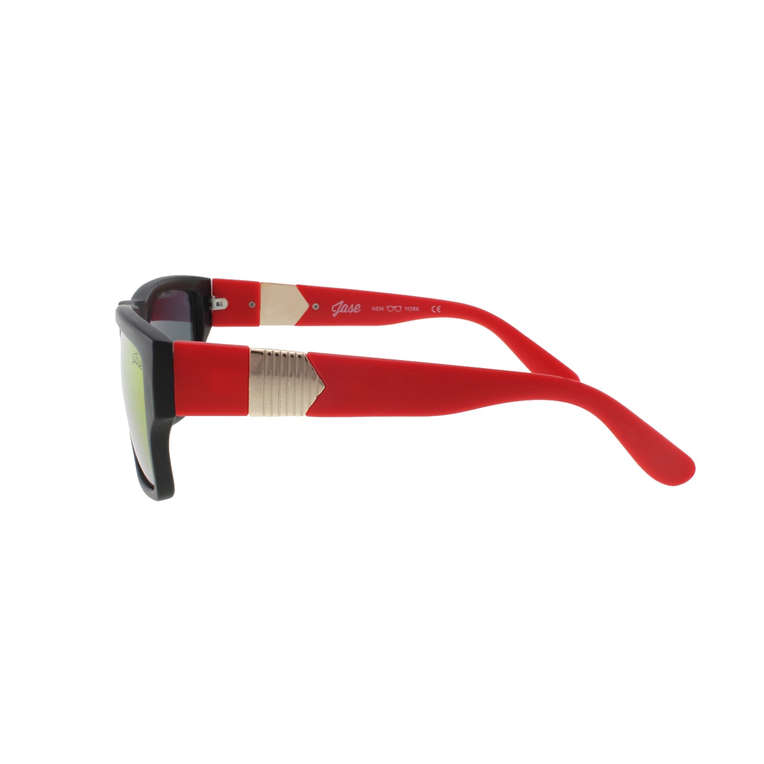 Jase New York Carter Sunglasses in Varsity Red - buyzen