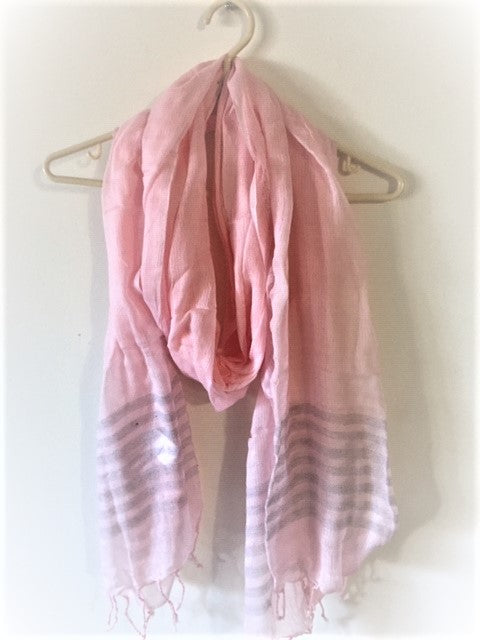 Load image into Gallery viewer, Women&#39;s Handloom Scarf- Pink Color From RSV Global Inc - buyzen
