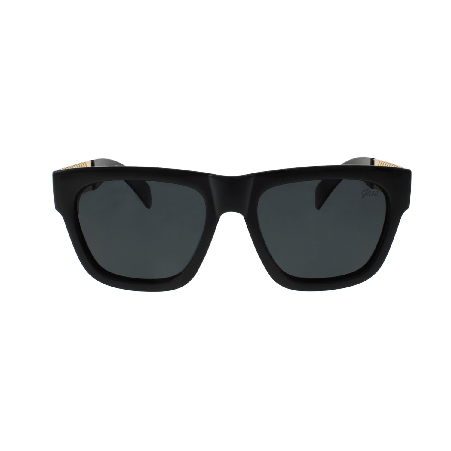 Jase New York Royce Sunglasses in Gloss Black - buyzen