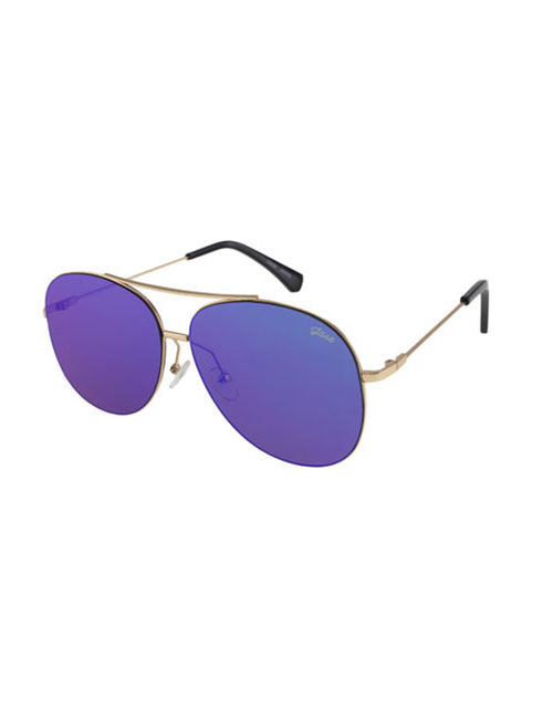 Load image into Gallery viewer, Jase New York Justice Sunglasses in Gold - buyzen
