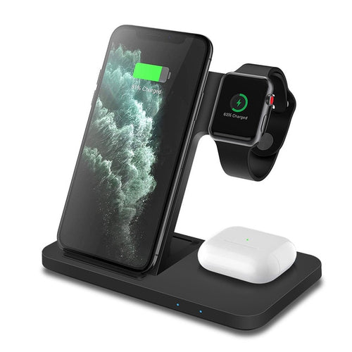 Load image into Gallery viewer, 3in1 Wireless Fast Charger Dock Station
