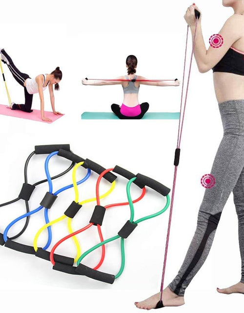 Load image into Gallery viewer, Figure-8 Resistance Band for Strength and Stability Exercises - buyzen
