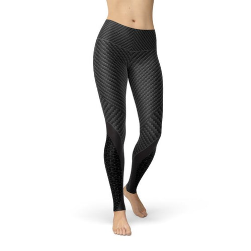 Load image into Gallery viewer, Womens Carbon Fiber Sports Leggings - buyzen
