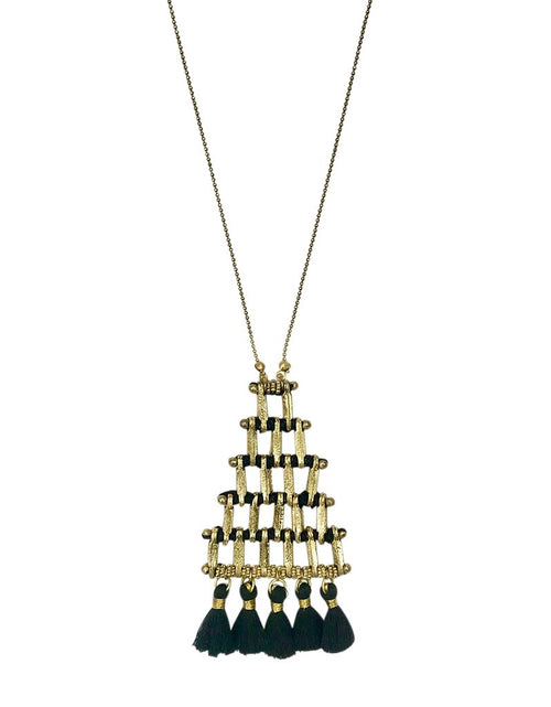 Load image into Gallery viewer, Kai Pyramid Necklace - buyzen
