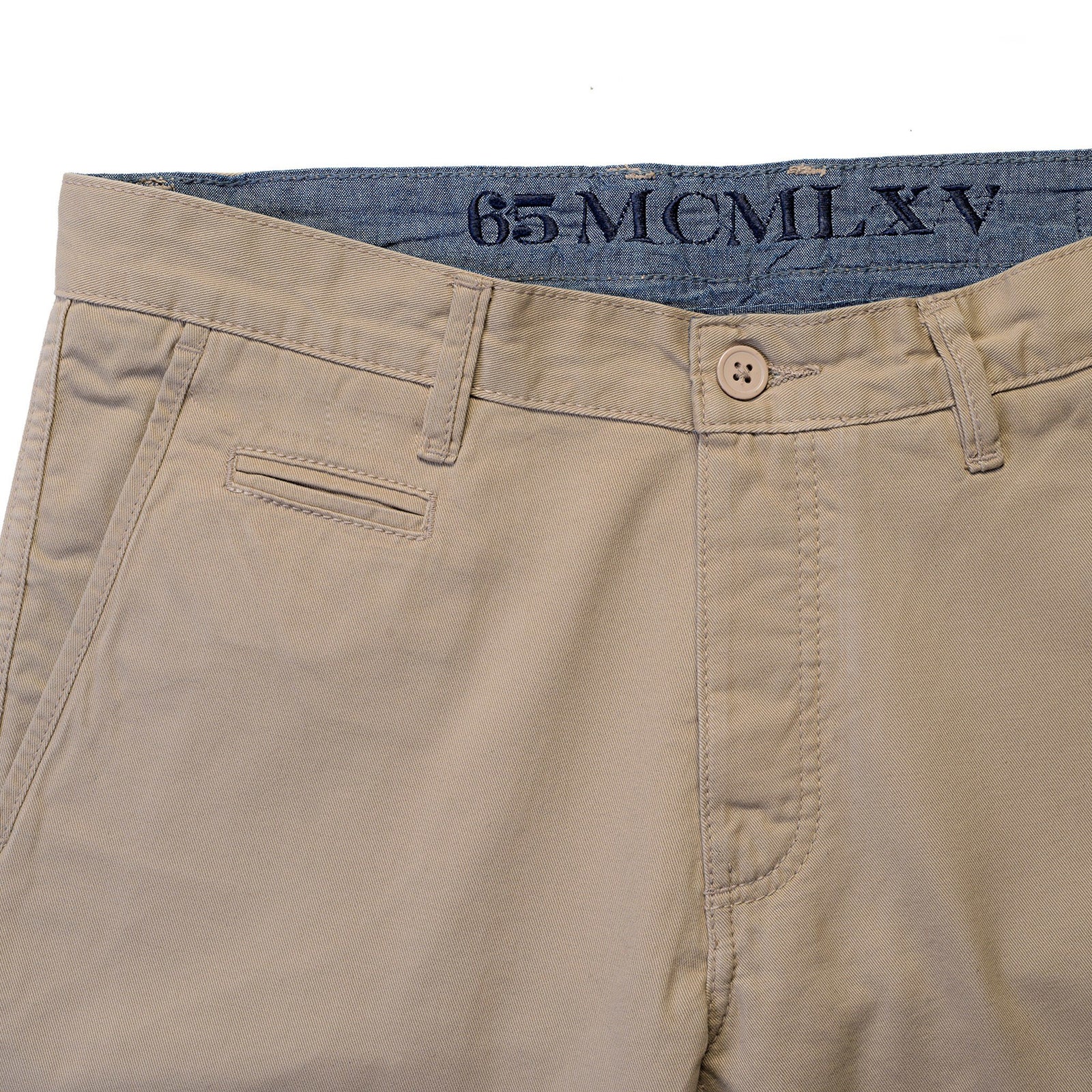 65 MCMLXV Men's Khaki Chino Pant - buyzen